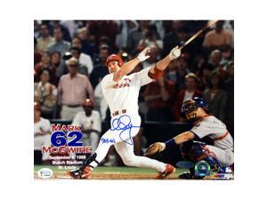 Mark McGwire 62nd HR Horiz 8x10 w/ 583 Inscription (MLB) Mark McGwire 62nd HR Horiz 8x10 w/ 583 Inscription (MLB)