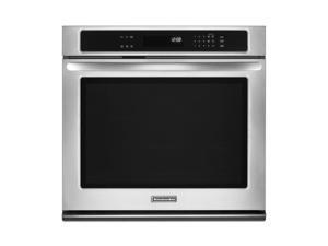 Kitchenaid KEBK101BSS: 30-Inch Single Wall Oven, Architect ® Series II - Stainless Steel Kitchenaid KEBK101BSS: 30-Inch Single Wall Oven, Architect ® Series II - Stainless Steel