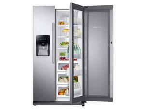 Samsung RH25H5611SR: 36"-Wide, 24.7 cu. ft. Capacity Side-by-Side Food ShowCase Refrigerator with Metal Coo Samsung RH25H5611SR: 36"-Wide, 24.7 cu. ft. Capacity Side-by-Side Food ShowCase Refrigerator with Metal Coo