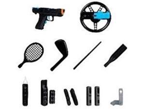 dreamGEAR DGWII-3123 15-In-1 Player's Kit Plus for Nintendo Wii - Black dreamGEAR DGWII-3123 15-In-1 Player's Kit Plus for Nintendo Wii - Black