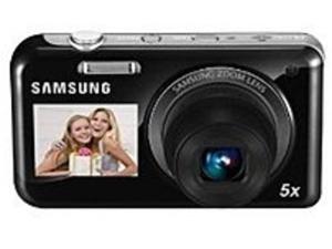 Samsung DualView EC-PL120ZBPBUS 14.2 Megapixels Digital Camera - 5x Digital/5x Optical - 1.5-inch Front-side/2.7-inch LCD Display - Black Samsung DualView EC-PL120ZBPBUS 14.2 Megapixels Digital Camera - 5x Digital/5x Optical - 1.5-inch Front-side/2.7-inch LCD Display - Black