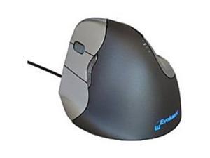 Evoluent VM4L Wired Left Handed Vertical Mouse - USB - Silver/Black Evoluent VM4L Wired Left Handed Vertical Mouse - USB - Silver/Black