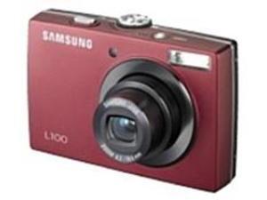 Samsung EC-L100ZRBA/US L100 8.2 Megapixels 3x Optical Zoom Digital Camera - Red Samsung EC-L100ZRBA/US L100 8.2 Megapixels 3x Optical Zoom Digital Camera - Red