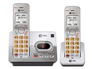 AT&T EL52203 2-Handset Cordless Phone System with Caller ID/Call Waiting - DECT 6.0 - Upto 14 Minutes Recording Time AT&T EL52203 2-Handset Cordless Phone System with Caller ID/Call Waiting - DECT 6.0 - Upto 14 Minutes Recording Time