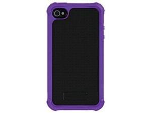 Ballistic SA0582-M665 Soft Gel Case for iPhone 4 and 4S - Purple, Black Ballistic SA0582-M665 Soft Gel Case for iPhone 4 and 4S - Purple, Black