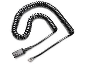 Plantronics 26716-01 QuickDisconnect Handset Cable - 10 Feet - Copper - 1 x 4-pin RJ-11, 1 x Proprietary Plantronics 26716-01 QuickDisconnect Handset Cable - 10 Feet - Copper - 1 x 4-pin RJ-11, 1 x Proprietary