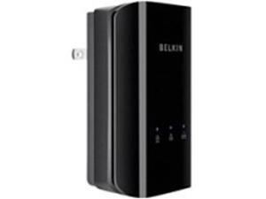 Belkin Powerline Network Adapter - 2 - 1 x Network (RJ-45) - 500 Mbit/s Powerline - HomePlug AV - Fast Ethernet Belkin Powerline Network Adapter - 2 - 1 x Network (RJ-45) - 500 Mbit/s Powerline - HomePlug AV - Fast Ethernet