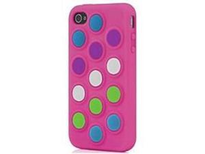 Incipio WM-IPH-114-PNK Dottie Customizable Silicone Case for iPhone 4/4S - Pink Incipio WM-IPH-114-PNK Dottie Customizable Silicone Case for iPhone 4/4S - Pink