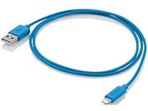 Incipio WM-PW-185 3.3 Feet Lightning to USB Cable - Cyan Incipio WM-PW-185 3.3 Feet Lightning to USB Cable - Cyan