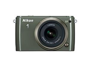 Nikon 1 S1 10.1 Megapixel Mirrorless Camera with Lens - 11 mm- 27.50 mm (Lens 1) & 30 mm-110 mm (Lens 2) - Khaki - 3" LCD - 16:9 - 2.5x/3.7x Optical Zoom - Optical (IS) - 3872 x 2592 Image - 1920 ... Nikon 1 S1 10.1 Megapixel Mirrorless Camera with Lens - 11 mm- 27.50 mm (Lens 1) & 30 mm-110 mm (Lens 2) - Khaki - 3" LCD - 16:9 - 2.5x/3.7x Optical Zoom - Optical (IS) - 3872 x 2592 Image - 1920 ...