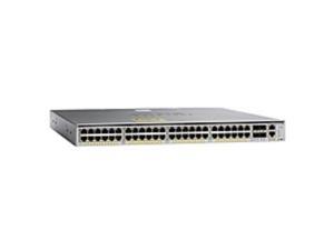Cisco Catalyst 4948E-F Ethernet Switch - 48 Ports - Manageable - 4 x Expansion Slots - 10/100/1000Base-T - 48 x Network, 4 x Expansion Slot - 4 x SFP+ Slots - 3 Layer Supported - 1U High - 1 Year Cisco Catalyst 4948E-F Ethernet Switch - 48 Ports - Manageable - 4 x Expansion Slots - 10/100/1000Base-T - 48 x Network, 4 x Expansion Slot - 4 x SFP+ Slots - 3 Layer Supported - 1U High - 1 Year
