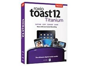 Roxio Toast v.12.0 Titanium - 1 User - CD/DVD Authoring Box - CD-ROM - Intel-based Mac - Multilingual Roxio Toast v.12.0 Titanium - 1 User - CD/DVD Authoring Box - CD-ROM - Intel-based Mac - Multilingual