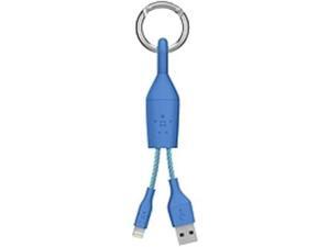 Belkin MIXIT? Lightning to USB Clip - Lightning/USB for iPhone, iPod, iPad - 1 x Type A Male USB - 1 x Lightning Male Proprietary Connector - MFI - Blue Belkin MIXIT? Lightning to USB Clip - Lightning/USB for iPhone, iPod, iPad - 1 x Type A Male USB - 1 x Lightning Male Proprietary Connector - MFI - Blue