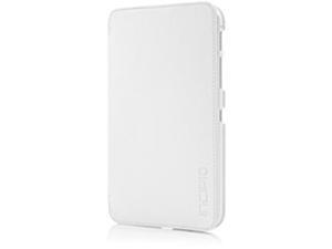 Incipio Watson Carrying Case (Folio) for 7" Tablet - White, Teal - Vegan Leather, Plextonium - 7.6" Height x 4.7" Width x 0.8" Depth Incipio Watson Carrying Case (Folio) for 7" Tablet - White, Teal - Vegan Leather, Plextonium - 7.6" Height x 4.7" Width x 0.8" Depth