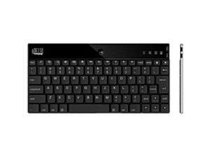 Adesso Bluetooth Mini Keyboard 1000 for iPad - Wireless Connectivity - Bluetooth - 84 Key - English (US) - Compatible with Tablet, Cellular Phone, Computer - Home Screen, Copy, Paste, Slideshow, ... Adesso Bluetooth Mini Keyboard 1000 for iPad - Wireless Connectivity - Bluetooth - 84 Key - English (US) - Compatible with Tablet, Cellular Phone, Computer - Home Screen, Copy, Paste, Slideshow, ...