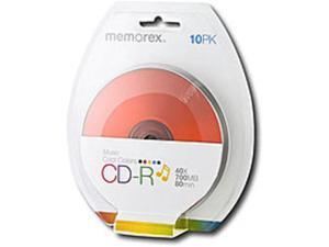 Memorex 32020016658 700 MB CD-R Disc Blister - Multicolor - 10-Pack Memorex 32020016658 700 MB CD-R Disc Blister - Multicolor - 10-Pack