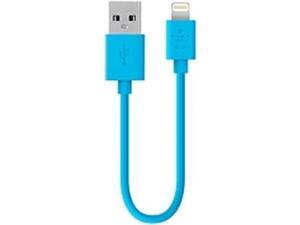 Belkin Lightning to USB ChargeSync Cable - Lightning/USB for iPad, iPod, iPhone, Notebook - 4 ft - 1 x Type A Male USB - 1 x Lightning Male Proprietary Connector - MFI - Blue Belkin Lightning to USB ChargeSync Cable - Lightning/USB for iPad, iPod, iPhone, Notebook - 4 ft - 1 x Type A Male USB - 1 x Lightning Male Proprietary Connector - MFI - Blue