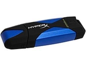 Kingston Technology DataTraveler HyperX DTHX30/256GB 256 GB USB 3.0 Flash Drive - Blue, Black Kingston Technology DataTraveler HyperX DTHX30/256GB 256 GB USB 3.0 Flash Drive - Blue, Black