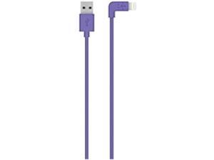Belkin F8J147BT04-PUR MIXIT Sync/Charge Lightning Data Transfer Cable - Lightning - 3.94 ft - Lightning Proprietary Connector - Purple Belkin F8J147BT04-PUR MIXIT Sync/Charge Lightning Data Transfer Cable - Lightning - 3.94 ft - Lightning Proprietary Connector - Purple
