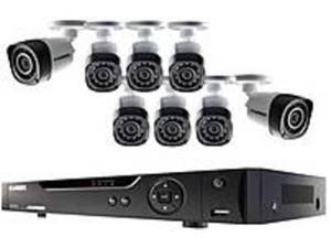 Lorex LHD818 8 Channel HD DVR Security System With 8 Cameras - 720p - 1 TB Hard Drive - Black Lorex LHD818 8 Channel HD DVR Security System With 8 Cameras - 720p - 1 TB Hard Drive - Black