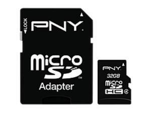 PNY 32 GB microSDHC - Class 4 - 1 Card PNY 32 GB microSDHC - Class 4 - 1 Card