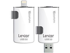 Lexar JumpDrive M20i USB 3.0 Flash Drive - 16 GB - USB 3.0, Lightning Lexar JumpDrive M20i USB 3.0 Flash Drive - 16 GB - USB 3.0, Lightning