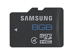 Samsung 8 GB microSDHC - Class 4 - 1 Card Samsung 8 GB microSDHC - Class 4 - 1 Card