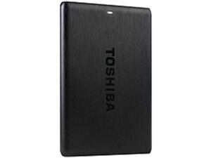Toshiba HDTP110VK3A3 1 TB USB 3.0 Portable Hard Drive with Backup Software - Black Toshiba HDTP110VK3A3 1 TB USB 3.0 Portable Hard Drive with Backup Software - Black