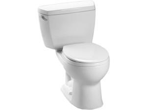 CST743S-01 Drake Round Two Piece Toilet (Cotton White) CST743S-01 Drake Round Two Piece Toilet (Cotton White)