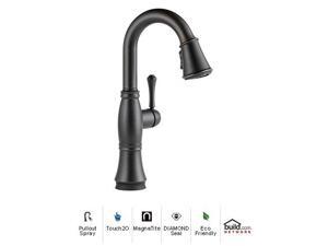 Delta 9997T-RB-DST Cassidy Pullout Spray Touch Bar / Prep Faucet with Touch2O, MagnaTite Docking, D, Venetian Bronze Delta 9997T-RB-DST Cassidy Pullout Spray Touch Bar / Prep Faucet with Touch2O, MagnaTite Docking, D, Venetian Bronze