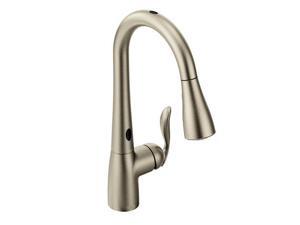 Moen 7594ESRS Single Handle Kitchen Faucet with MotionSense and Reflex Pullout Spray from the, Spot Resist Stainless Moen 7594ESRS Single Handle Kitchen Faucet with MotionSense and Reflex Pullout Spray from the, Spot Resist Stainless