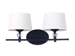 Maxim Lighting Rondo Bath Vanity, Oil Rubbed Bronze - 12762WTOI Maxim Lighting Rondo Bath Vanity, Oil Rubbed Bronze - 12762WTOI
