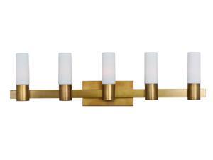 Maxim Lighting Contessa Bath Vanity, Natural Aged Brass - 22415SWNAB Maxim Lighting Contessa Bath Vanity, Natural Aged Brass - 22415SWNAB