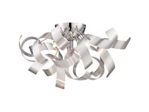 Quoizel RBN1616 Ribbons 4 Light 17" Wide Xenon Flush Mount Ceiling Fixture Quoizel RBN1616 Ribbons 4 Light 17" Wide Xenon Flush Mount Ceiling Fixture
