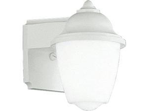 Progress Lighting P5844 Polycarbonate Lanterns Series Single-Light Outdoor Porch, White Progress Lighting P5844 Polycarbonate Lanterns Series Single-Light Outdoor Porch, White