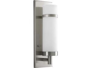 Progress Lighting P7081 Sconce Single Light Wall Sconce, Brushed Nickel Progress Lighting P7081 Sconce Single Light Wall Sconce, Brushed Nickel