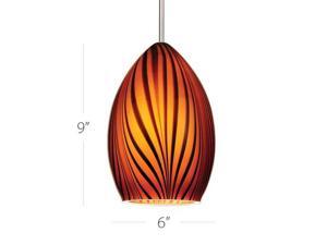 WAC Lighting Glass Only - Amber Shade - Tigra - G918-AM WAC Lighting Glass Only - Amber Shade - Tigra - G918-AM