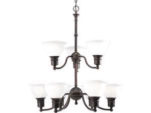 Progress Lighting Madison Nine-Light Chandelier - P4283-20 Progress Lighting Madison Nine-Light Chandelier - P4283-20
