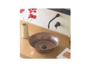 Native Trails CPS271 Native Trails CPS271 Maestro Bajo 16-1/4" 16-Gauge Copper Vessel Bathroom Sink, Antique Copper Native Trails CPS271 Native Trails CPS271 Maestro Bajo 16-1/4" 16-Gauge Copper Vessel Bathroom Sink, Antique Copper