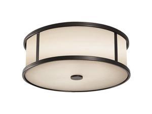 Feiss Dakota 3-Light Ceiling Fixture in Espresso - OL7613ES Feiss Dakota 3-Light Ceiling Fixture in Espresso - OL7613ES