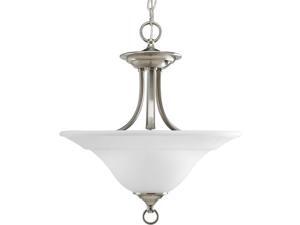 Progress Lighting Trinity Two-Light Flush Mount - P3473-09 Progress Lighting Trinity Two-Light Flush Mount - P3473-09