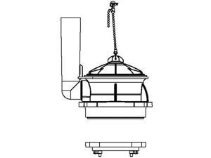 American Standard 3280.040-0070A 4-Inch Flush Valve Assembly American Standard 3280.040-0070A 4-Inch Flush Valve Assembly