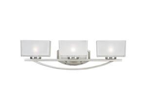 Z-Lite 3004-3V Cardine 3 Light Bathroom Vanity Light with Glass Shade Z-Lite 3004-3V Cardine 3 Light Bathroom Vanity Light with Glass Shade