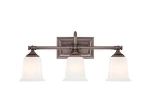Quoizel 3 Light Nicholas Bath Fixture in Harbor Bronze - NL8603HO Quoizel 3 Light Nicholas Bath Fixture in Harbor Bronze - NL8603HO
