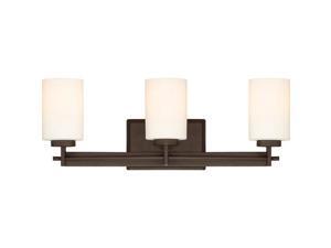 Quoizel 3 Light Taylor Bath Fixture in Western Bronze - TY8603WT Quoizel 3 Light Taylor Bath Fixture in Western Bronze - TY8603WT