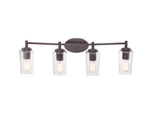 Quoizel Edison Bath Fixture in Western Bronze - EDS8604WT Quoizel Edison Bath Fixture in Western Bronze - EDS8604WT