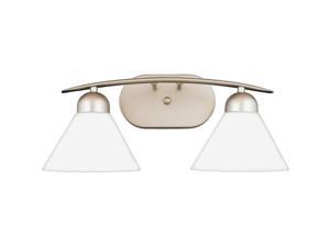 Quoizel 2 Light Demitri Bath Fixture in Empire Silver - DI8502ES Quoizel 2 Light Demitri Bath Fixture in Empire Silver - DI8502ES