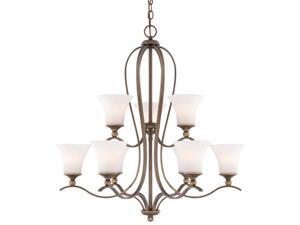 Quoizel 9 Light Sophia Chandelier in Palladian Bronze - SPH5009PN Quoizel 9 Light Sophia Chandelier in Palladian Bronze - SPH5009PN
