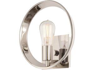 Quoizel 1 Light Uptown Theater Row Wall Fixture in Imperial Silver - UPTR8701IS Quoizel 1 Light Uptown Theater Row Wall Fixture in Imperial Silver - UPTR8701IS