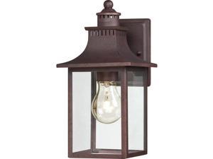 Quoizel Chancellor Outdoor Wall Lantern, Copper Bronze - CCR8406CU Quoizel Chancellor Outdoor Wall Lantern, Copper Bronze - CCR8406CU